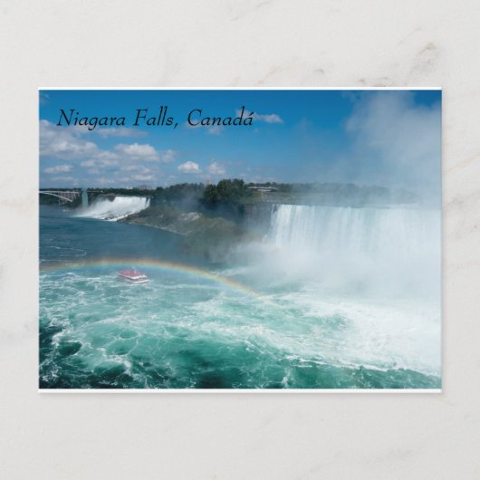Niagara Falls, Postkarte (Vorderseite)