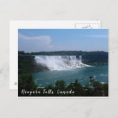 Niagara Falls Postkarte (Vorne/Hinten)