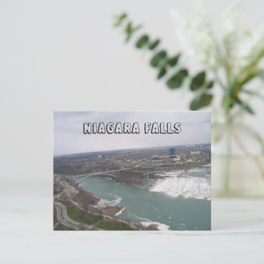Niagara Falls Postkarte (Stehend Vorderseite)