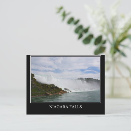 Niagara Falls Postkarte (Stehend Vorderseite)