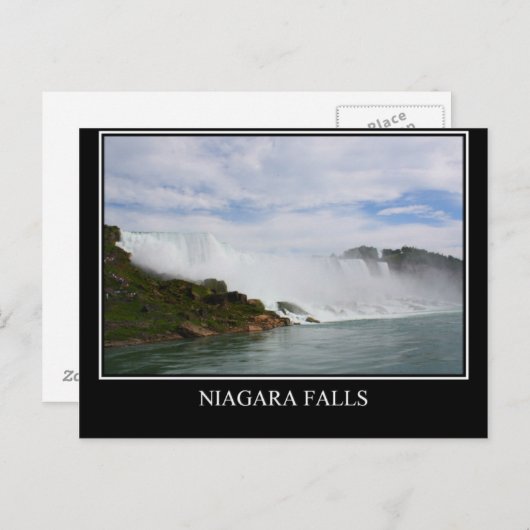 Niagara Falls Postkarte (Vorne/Hinten)