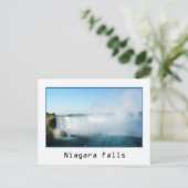 Niagara Falls Postkarte (Stehend Vorderseite)