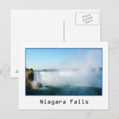 Niagara Falls Postkarte (Vorne/Hinten)