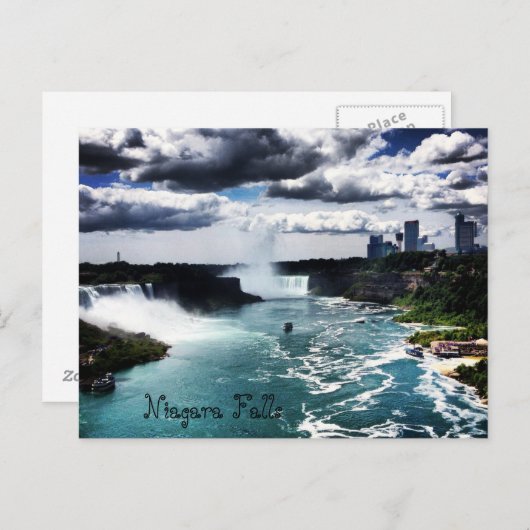 Niagara Falls Postkarte (Vorne/Hinten)