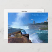 Niagara Falls Postkarte (Vorne/Hinten)