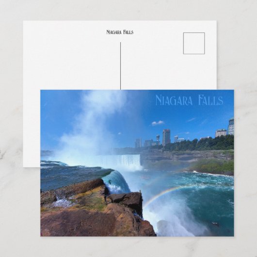 Niagara Falls Postkarte (Vorne/Hinten)