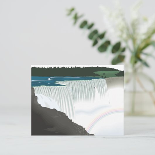 Niagara Falls Postkarte (Stehend Vorderseite)
