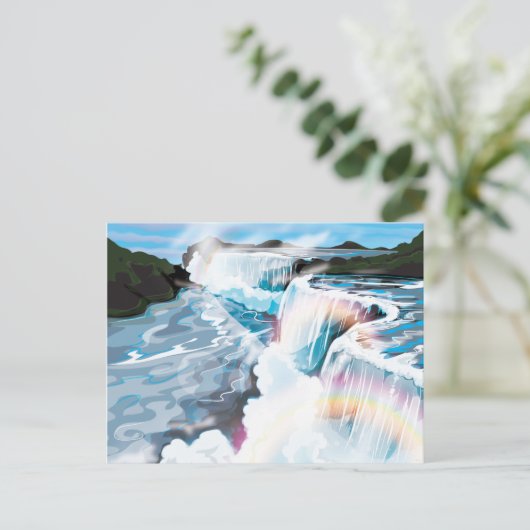 Niagara Falls Postkarte (Stehend Vorderseite)