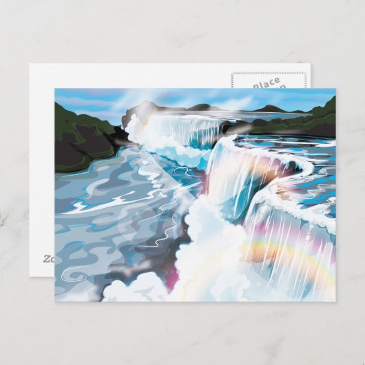 Niagara Falls Postkarte (Vorne/Hinten)