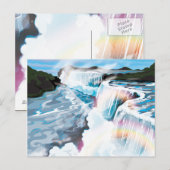 Niagara Falls Postkarte (Vorne/Hinten)