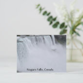 Niagara Falls Postkarte (Stehend Vorderseite)