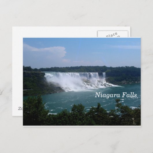Niagara Falls Postkarte (Vorne/Hinten)