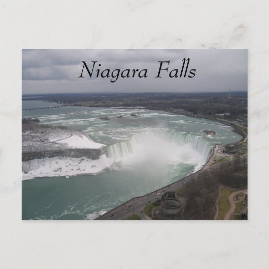 Niagara Falls Postkarte (Vorderseite)