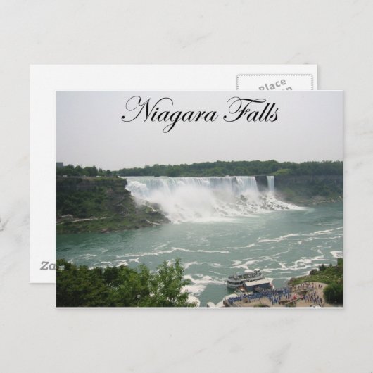 Niagara Falls Postkarte (Vorne/Hinten)