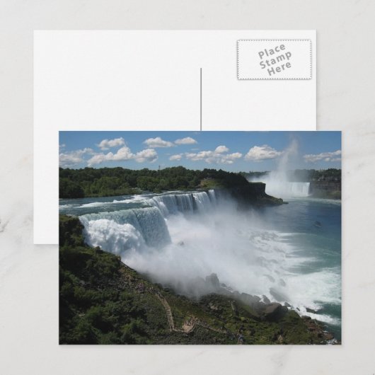 Niagara Falls Postkarte (Vorne/Hinten)