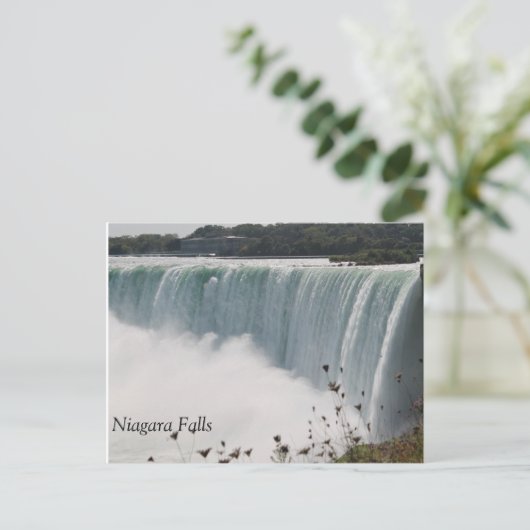 Niagara Falls Postkarte (Stehend Vorderseite)