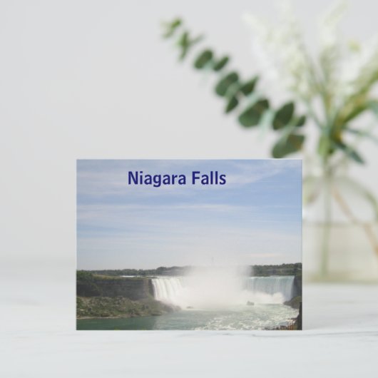 Niagara Falls Postkarte (Stehend Vorderseite)