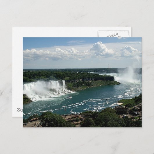 Niagara Falls Postkarte (Vorne/Hinten)