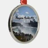 Niagara Falls Premium Round Ornament (Rechts)