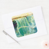 Niagara Falls Quadratischer Aufkleber (Umschlag)