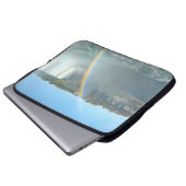 Niagara Falls Rainbow Laptopschutzhülle (Vorne Knopf)