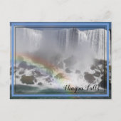 Niagara Falls Rainbow Postkarte (Vorderseite)
