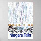 Niagara Falls Reiseplakat Poster (Vorne)
