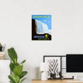 Niagara Falls Reiseplakat Poster (Heimbüro)