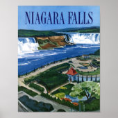 Niagara Falls Reiseplakat Poster (Vorne)