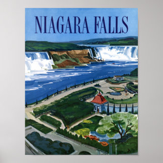 Niagara Falls Reiseplakat Poster