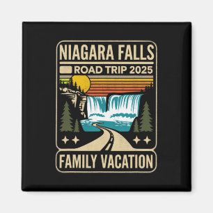 Niagara Falls Road Trip 2025 Familienurlaub Magnet