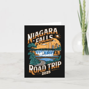 Niagara Falls Road Trip 2025 - Sommerurlaub Karte