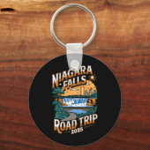 Niagara Falls Road Trip 2025 - Sommerurlaub Schlüsselanhänger (Vorderseite)