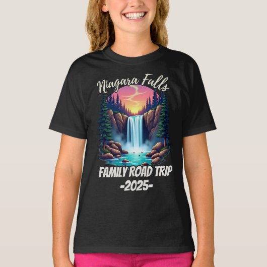 Niagara Falls Road Trip Familienurlaub Männer T-Shirt (Vorderseite)