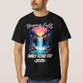 Niagara Falls Road Trip Familienurlaub Männer T-Shirt