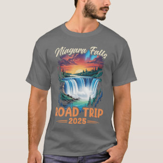 Niagara Falls Roadrip Family Vacationrip Men Women T-Shirt