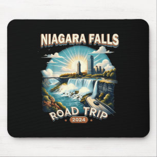 Niagara Falls Roadtrip 2024 Familientrip Sommerfer Mousepad