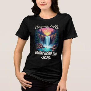 Niagara Falls Roadtrip Familienurlaub Reise Männer Tri-Blend Shirt