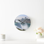 Niagara Falls Runde Wanduhr (Zuhause)