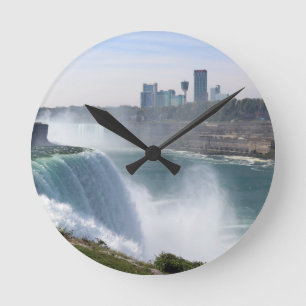 Niagara Falls Runde Wanduhr
