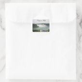 Niagara Falls Runder Aufkleber (Tasche)