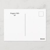 Niagara Falls Seasons Postcard Postkarte (Rückseite)