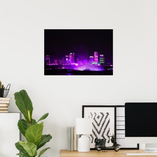 Niagara Falls Skyline Poster (Heimbüro)