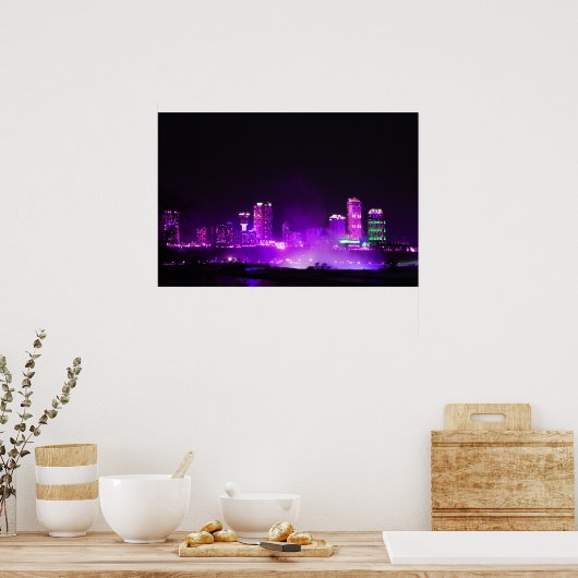 Niagara Falls Skyline Poster (Küche)