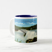 Niagara Falls Souvenir Tasse (Vorderseite Links)