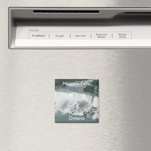 Niagara Falls Square Magnet (In Situ (Geschirrspüler))