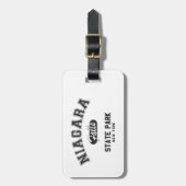 Niagara Falls Staat Park, New York Gepäckanhänger (Vorderseite vertikal)