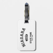 Niagara Falls Staat Park, New York Gepäckanhänger (Rückseite vertikal)