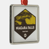 Niagara Falls State Park New York Ornament Aus Metall (Rechts)