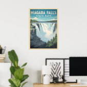 Niagara Falls State Park V01 Poster (Heimbüro)